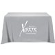 Flat 3- Sided Table Throw Cover - Fits 4 Foot Standard Table