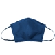 Flat Fold Canvas Face Mask with Elastic Loops - COLORED CANVAS