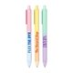 FLEX Tie Dye - Multicolor Ombre Soft Touch Rubberized Hybrid Ink Gel Pen