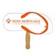 flip flop auction hand fan full color - paper products