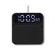 Foldable Alarm Clock Wireless Charger