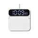 Foldable Alarm Clock Wireless Charger