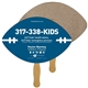 Football Recycled Hand Fan - Paper Products