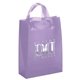 Frosted Plastic Apollo Bag w / Foil Print