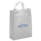 Frosted Plastic Apollo Bag w / Foil Print