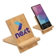 FSC(R) Bamboo Portable Phone Stand