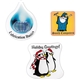 Full Color Domed Decals (Sized between 1 and 3 sq. in.)