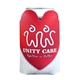 Full Color Heart Scuba Can Cooler
