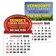 Full Color Stick Up, English grid - Desk Calendar
