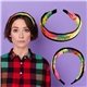 Full Color Velvety Accent Headband