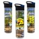 Full Color Wrap 16 oz Insulated Bottle With Pop Up Sip Lid