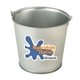 Galvanized Pail with Full Color Decal 5- Quart Pail with Decal