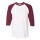 Gildan - Heavy Cotton Three - Quarter Raglan Sleeve Baseball T - Shirt - COLORS