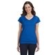 Gildan SoftStyle(R) 4.5 oz Fitted V - Neck T - Shirt - COLORS