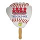 Glove Hand Fan Full Color (1 Side) - Paper Products