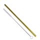 Gold And Rose Gold Stainless Steel Straw Qty 1 Straw