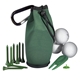 Golf Kit In Carabiner Bag
