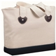Good Value Canvas Zippered Tote Bag