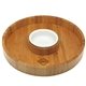 Gourmet Bamboo 2- Piece Chip Dip Tray