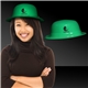Green Plastic Derby Hat