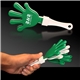 Green White Hand Clappers