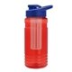 Groove 20 oz Tritan(TM) Infuser bottle with Drink thru lid and Tritan(TM) Infuser