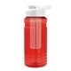 Groove 20 oz Tritan(TM) Infuser bottle with Drink thru lid and Tritan(TM) Infuser