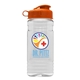 Groove 20 oz Tritan(TM) Infuser bottle with Flip lid, Tritan(TM) Infuser, and digital imprint