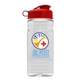 Groove 20 oz Tritan(TM) Infuser bottle with Flip lid, Tritan(TM) Infuser, and digital imprint