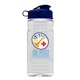 Groove 20 oz Tritan(TM) Infuser bottle with Flip lid, Tritan(TM) Infuser, and digital imprint