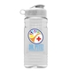 Groove 20 oz Tritan(TM) Infuser bottle with Flip lid, Tritan(TM) Infuser, and digital imprint