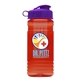 Groove 20 oz Tritan(TM) Infuser bottle with Flip lid, Tritan(TM) Infuser, and digital imprint