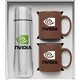 Hampton Beverage Set - Tumbler and 2 Mugs