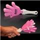 Hand Clappers - Pink / White / Pink