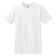 Hanes Comfort Soft Cotton White T Shirt 5280
