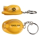 Yellow Hard Hat Shaped Press Hold LED Keychain