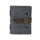 harlequin felt journal