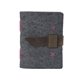 harlequin felt journal