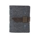 harlequin felt journal