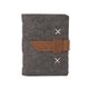 harlequin felt journal