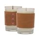 Harper 8 oz Leather Wrapped Candle
