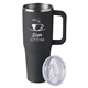 harriton 40oz vacuum insulated travel tumbler