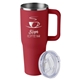 harriton 40oz vacuum insulated travel tumbler
