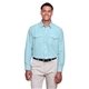 Harriton Mens Key West Long - Sleeve Performance Staff Shirt