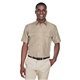 Harriton Mens Key West Short - Sleeve Performance Staff Shirt
