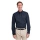 Harriton Mens Tall Foundation Cotton Long - Sleeve Twill Shirt with Teflon(TM)