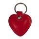 Heart Leather Keyring