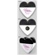 Heart (white) - Shape Clips