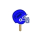 Helmet Mini Hand Fan Full Color (2 Sides) - Paper Products