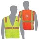 Hi - Viz Traditional Surveyor Safety Vest with Solid Fabric